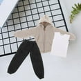 thumbnail image 5 of 1:12 Scale Mans Figure Fashion Clothes for 6inch Male Action Figures Costume Black, 5 of 8