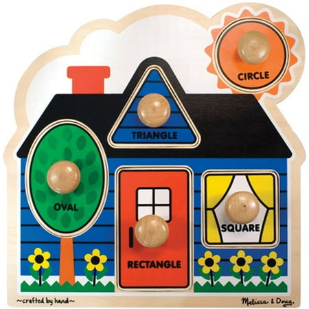 - Jumbo Knob Puzzle - First Shapes