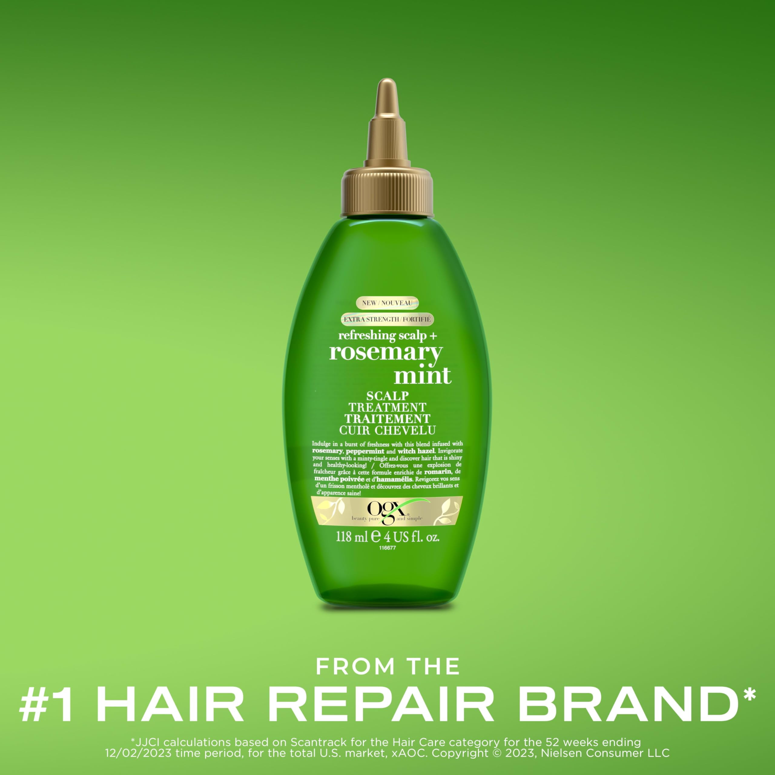 OGX ROSEMARY MINT XS SCLP TRMNT 118ML/4Z