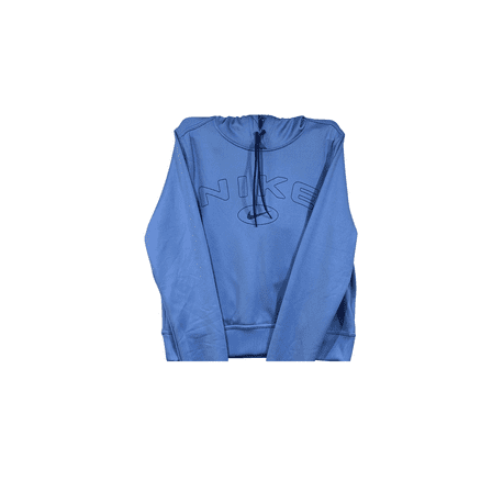 Women's Sportswear Club Fleece Pullover Hoodie (Polar/Deep Royal)