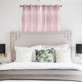 thumbnail image 3 of Pink Kitchen Curtains Window Panels, Modern Abstract Art Ombre Striped Insulated Window Treatment Curtain, Grommet Curtains for Bedroom/Living Room/Bathroom, 2 Piece 42"Wx45"L, 3 of 8