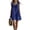Navy#10, variant on Yteetum Women's Cotton Short Jumpsuits Summer Oversized Crewneck Ruffle Sleeveless Rompers Casual Solid Loose Fits Lightwieght Comfy Travel Vacation Overalls