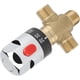 thumbnail image 2 of Thermostatic mixing valve made of brass, water temperature pipe, basin thermostat, motorized ball valve., 2 of 5