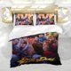 thumbnail image 5 of Juego de Street Fighter Conjunto de sábanas temático, trío de piezas, cómodo y amigable con la piel, diseño único, regalo de decoración para el hogar para familiares, amigos y fans,173cm *218cm, 5 of 6