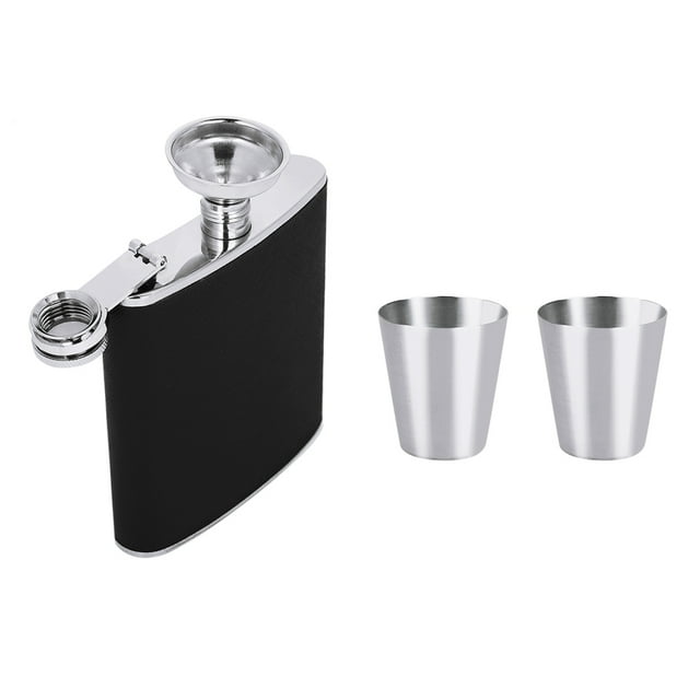 Hip Flask,Stainless Steel Hip Flask Flask Funnel Liquor Flask Ultimate Reliability