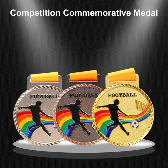 Medal Antioxidant Die-cast Fine Engraving Competition Commemorative Zinc Alloy Cycling Running Honor Medal for Sports