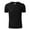 Black, variant on Afdoent Men's Casual Shirts Male Summer Sports Fitness And Leisure Vertical Stripe Elastic Vertical Stripe V Neck Short Sleeve Shirt Classic Fit Summer Tops