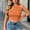 thumbnail image 3 of BSDJILFG Cutout Tank Tops for Juniors Y2K Crop Top Bodycon Sleeveless Going Out Shirt for Nightclub Party, 3 of 5