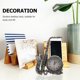 thumbnail image 5 of Reloj despertador decorativo retro con forma de saxofón para mesita de noche, 5 of 7