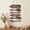 Brown, variant on 3Pcs Metal Flowers Wall Decor with Screws Decorative Metal Flower Wall Art for Living Room Bedroom Bathroom Home Patio Balcony Kitchen