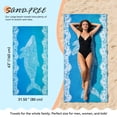 thumbnail image 3 of Inadays Beach Towel Sand Free Absorbent Lightweight Compact Warp-knitted Pool Towels for Swimming Camping Yoga Gym Travel Easy Pack Beach Essentials Accessories for Adults Women Men Vacation Gift, 3 of 7
