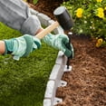 thumbnail image 4 of (2 pack) Expert Gardener Faux Stone No-Dig Landscape Edging, 10-ft., Plastic, Gray, 4 of 12