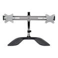 thumbnail image 2 of Tripp Lite Dual Display TV Desk Mount Monitor Stand Swivel Tilt 13" to 26" Flat Screen Displays - Stand - full-motion - for 2 LCD displays - steel - black, silver - screen size: 13"-26" - desktop, 2 of 9