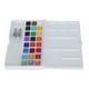 thumbnail image 4 of Juego de pintura de acuarela para el hogar, exteriores, pigmento de acuarela nacarado de color brillante con caja (pintura convencional de 18 colores, pintura nacarada de 6 colores), 4 of 12