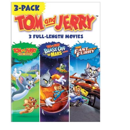 Tom And Jerry: The Movie / Tom And Jerry Blast Off To Mars / Tom And Jerry: The Fast And The Furry (Full Frame)