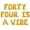 Gold, variant on Letter Balloons - FORTY FOUR IS A VIBE 16" Inch Alphabet Letters Foil Mylar Balloon 44th Birthday Party Banner (Gold)