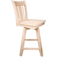 thumbnail image 2 of BingLTD - Canal Counter Swivel Stool 24" Seating Height - Unfinished (SW2401-RW-UNF), 2 of 4