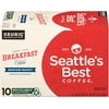Seattle's Best Breakfast Blend Keurig K-Cup Coffee - Medium Roast (1 Box of 10 K-Cups)