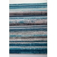 thumbnail image 4 of Kensington Stripes Abstract Pattern Area Rug Carpet in Blue Ivory, 4x6 (3'11" x 5'7", 120cm x 170cm), 4 of 5