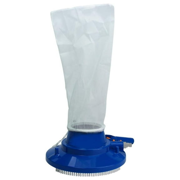 Leaf Gulper Vacuum Cleaner for Swimming Pool with Brushes & Swivel Wheels | Ultra Fine Mesh Bag | The Perfect Swimming Pool Leaf Vacuum for Your Above Ground or Inground Swimming Pool