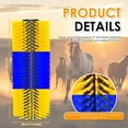 thumbnail image 2 of Goxfaca Livestock Scratching Brush, 4PCS Horse Grooming Brushes Kit With 8PCS Screws For Cow Goat Cattle Sheep Pig Full Massage, Relieve Itching on Back, Remove Harmful Parasites, Dead Skin, Dirt, 2 of 8