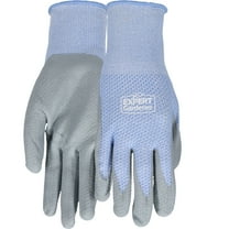 Expert Gardener Foam Nitrile Cooling Knit Wrist Glove, Blue, Large