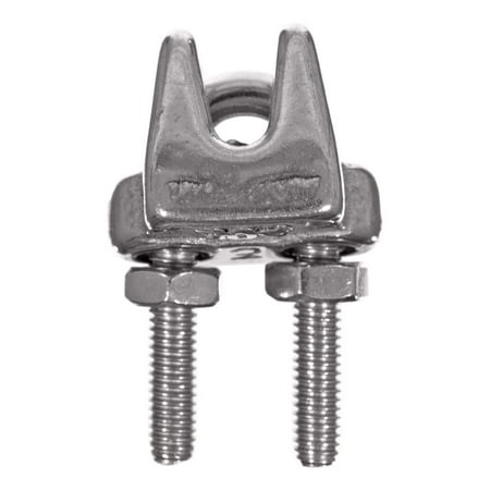 

Paracord Planet Wire Rope Clamps - Stainless Steel - Multiple Packs and Sizes
