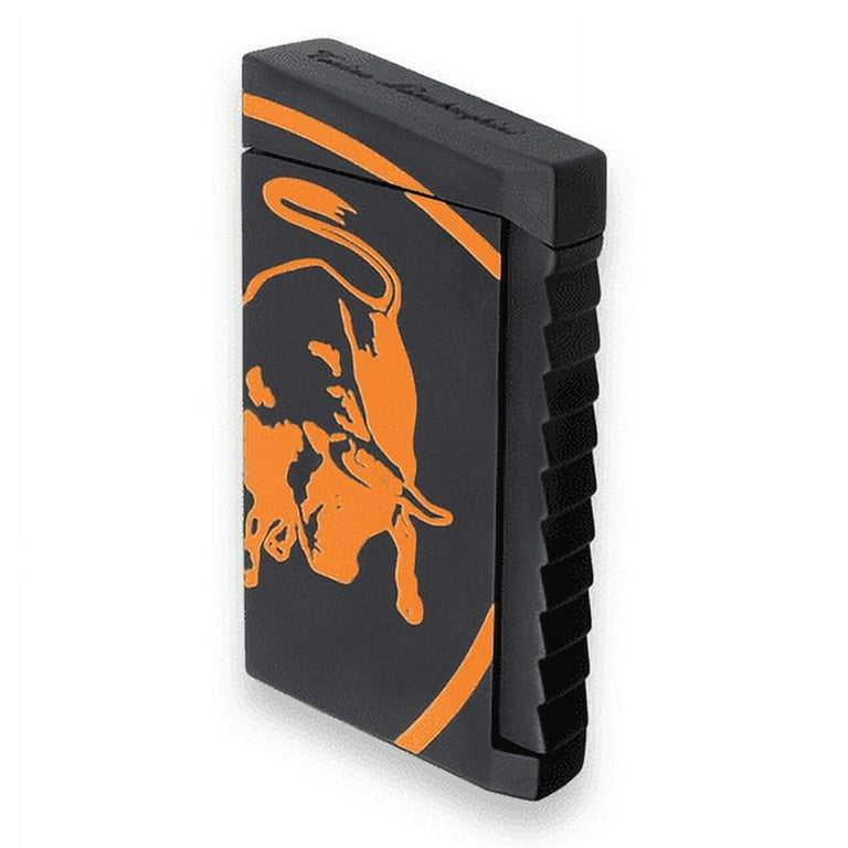 Tonino Lamborghini TTR001034 Toro Black Rubberized Lighter - Green