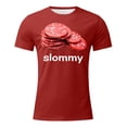 thumbnail image 1 of T-shirt Homme Col Rond Manches Courtes Doux Confort Ajusté Décontracté Basique pour Usage Quotidien et Superposition en Automne et Hiver, 1 of 3