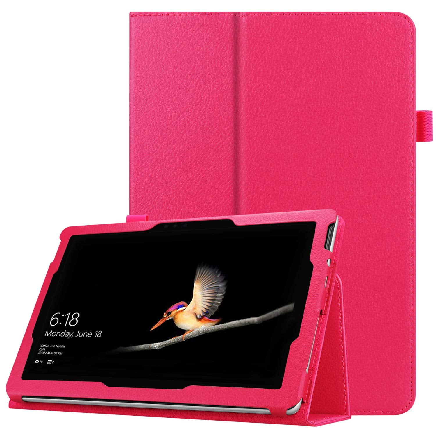 Microsoft Surface Go Case, EpicGadget Premium Folio Folding Stand PU