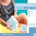 thumbnail image 3 of Bolsa de piscina Hillban con parche de chenilla con letras de PVC impermeable, 3 of 6