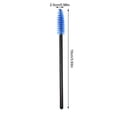thumbnail image 5 of 50 piezas de cepillo de limpieza de pestañas, varitas de máscara de una sola vez, brochas de maquillaje, mano de obra, accesorios Pinceles de maquillaje y herramientas Cepillo varilla negra azul Qarigey  CE011521-07, 5 of 5