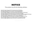 thumbnail image 2 of Transit Auto Front Complete Suspension Shocks Strut and Coil Spring Mount Assemblies Pair for Car Dodge Challenger Charger - Left Right Side (Driver Passenger) K78A-100491, 2 of 2