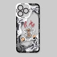 thumbnail image 3 of Funda transparente de Anime para iPhone, cubierta protectora de silicona suave, para modelos 16 Pro Max, 15, 14 Plus, 13, 12, 11 Pro, XR, XS, X, 8, 7, SE, 2020, 3 of 5