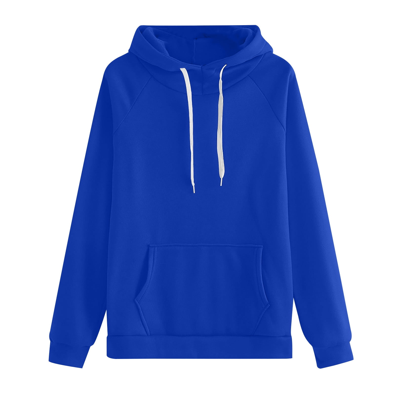 YUGYXL Women 2 Piece Sweatsuits Matching Sweat Sets for Women Comfy Thin Fleece Hood Sweatshirt Waist Stretch Sweatpants Solid Color Sportwear Suit Dark Blue,S