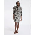 thumbnail image 3 of Joyspun Women's Oversized Hooded Plush Lounger, Size XS-3X, 3 of 6