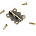 thumbnail image 3 of 20pcs/sétantique20x17mmhingebutterflysmallhingescrewsincludeddiyantiquebrassfinish, 3 of 6