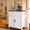Gray, variant on 30"W Farmhouse Storage Cabinet with Barn Door - Adjustable Shelf & Large Drawer, Coffee Bar Sideboard for Kitchen, Living Room, Entryway, Retro