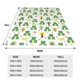 thumbnail image 3 of Cauagu Funny Toad Pattern Flannel Bed Blankets,Fleece Blanket Comfortable Air Conditioning Blanket for Sofa Bed Travel Couch & Living Room -40"x30", 3 of 8