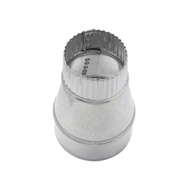 Reductor galvanizado imperial de 4 a 3 pulgadas, 24 Ga