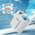 thumbnail image 1 of BotaniNest Portable USB Desk Fan Personal Fan With Rechargeable Battery Quiet Operation For Home Travel, 1 of 7