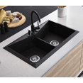 thumbnail image 5 of Highcraft 9754 Fregadero De Cocina (3-1/2 Pulgadas) Conjunto De Drenaje De Acero Inoxidable Con Cesta Coladora Y Tapón A Presión Vástago Largo Extendido (3-3/4 Pulgadas) 1 Unidad (Paquete De 1), 5 of 5