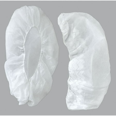 

Action Chemical Shoe Covers SlipResistSole L White PK300 A-2105W-N/S-18