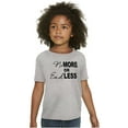 thumbnail image 5 of No More or End Less Positive Fashion Girls Kids T Shirt Tees Teen Brisco Brands M, 5 of 6