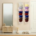 thumbnail image 5 of Livhil Boho Hat Rack for the Wall, Macrame Hat Hanger for Baseball Caps Organizer, Bohemian Hat Holder for Hanging Decoration and Display, 5 of 7