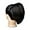Black Brown, variant on Ponytail Extension, 10" Short Claw Clip in Ponytail Hair Extensions Messy Bun Hair Piece Natural Soft Synthetic Straight Pony Tail Hair Pieces for Women