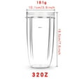 thumbnail image 3 of Niriyo Juicer Replacement Cup - Mug Parts for Extractor 900W Blender, Fruit Juicer, 3 of 4