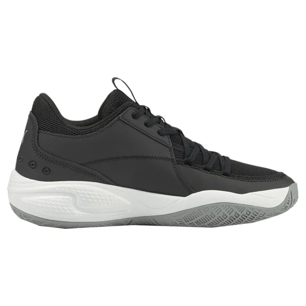 PU & MA Court Rider Team Basketball Mens Black Sneakers Athletic Shoes 195660-06