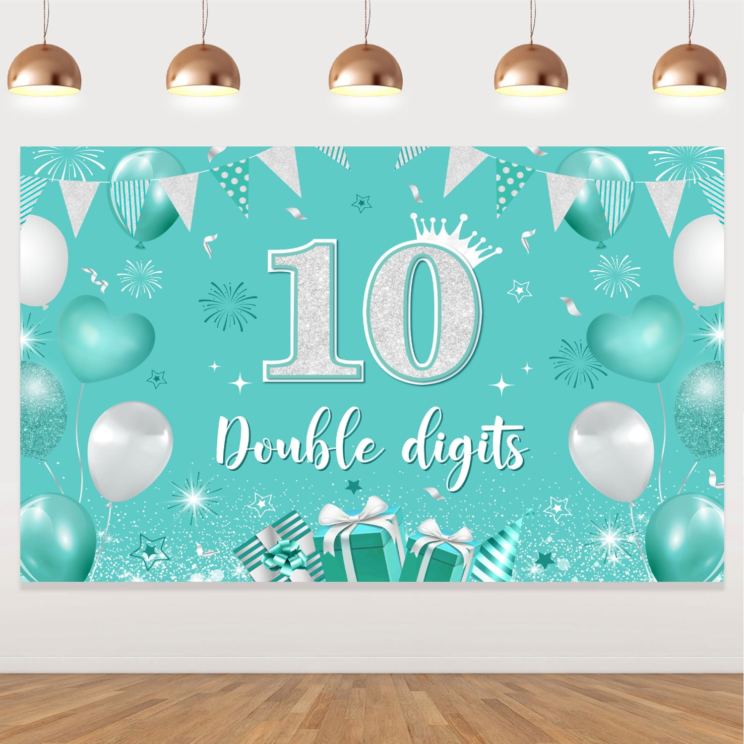Double Digits 10th Birthday Decoration Party Supplies, Double Digits