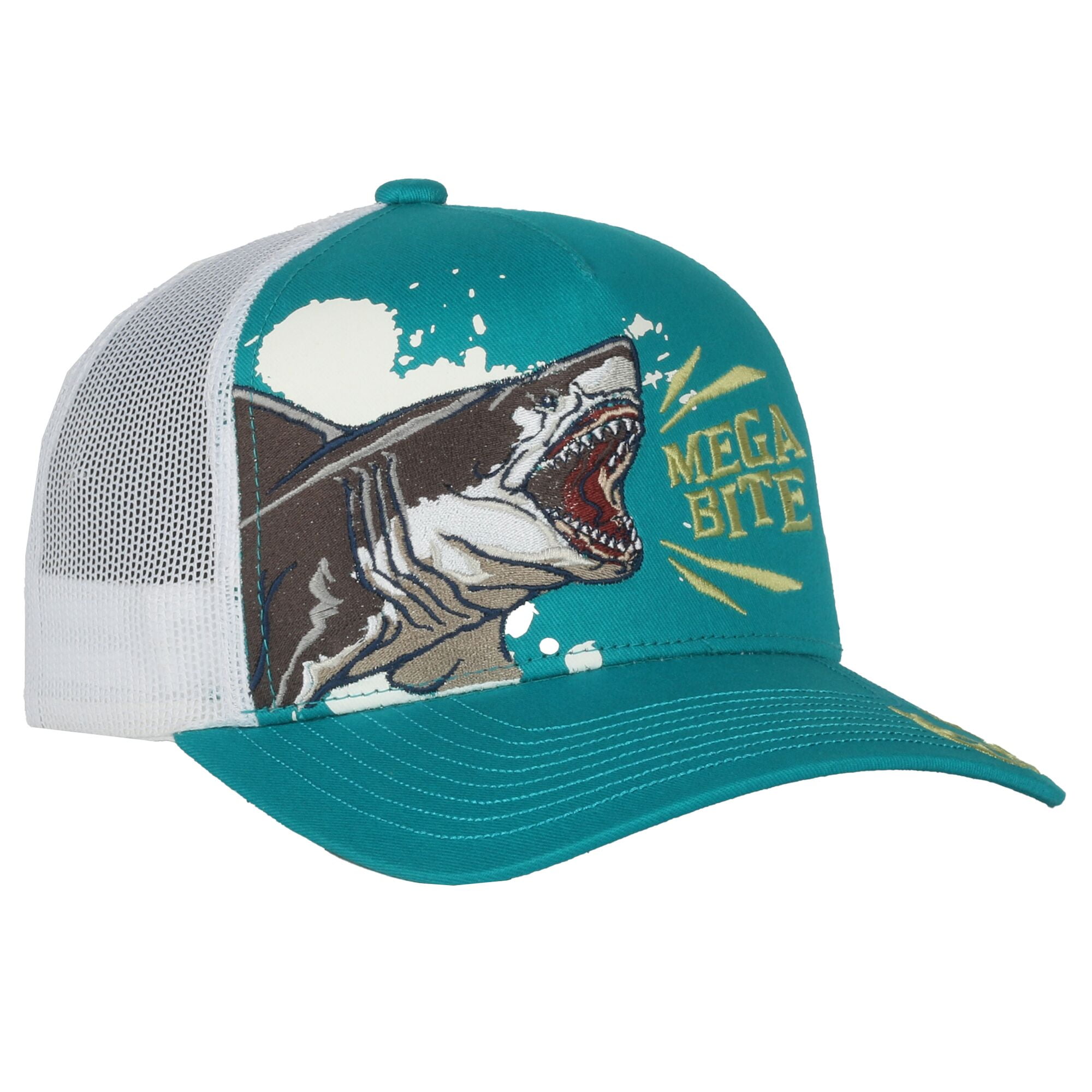 Youth Size 5-Panel Realtree Fishing® Cap - Mid Profile Structured Crown with Mesh Back